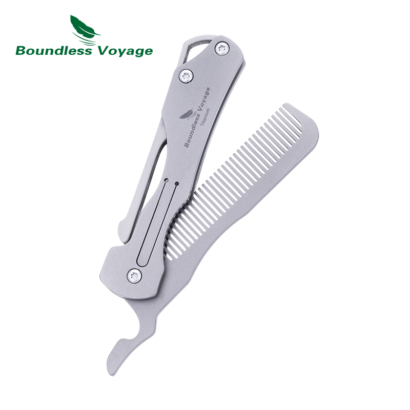 Boundless Voyage Folding Titan - مراجعة Comb Pocket Titanium وسعره