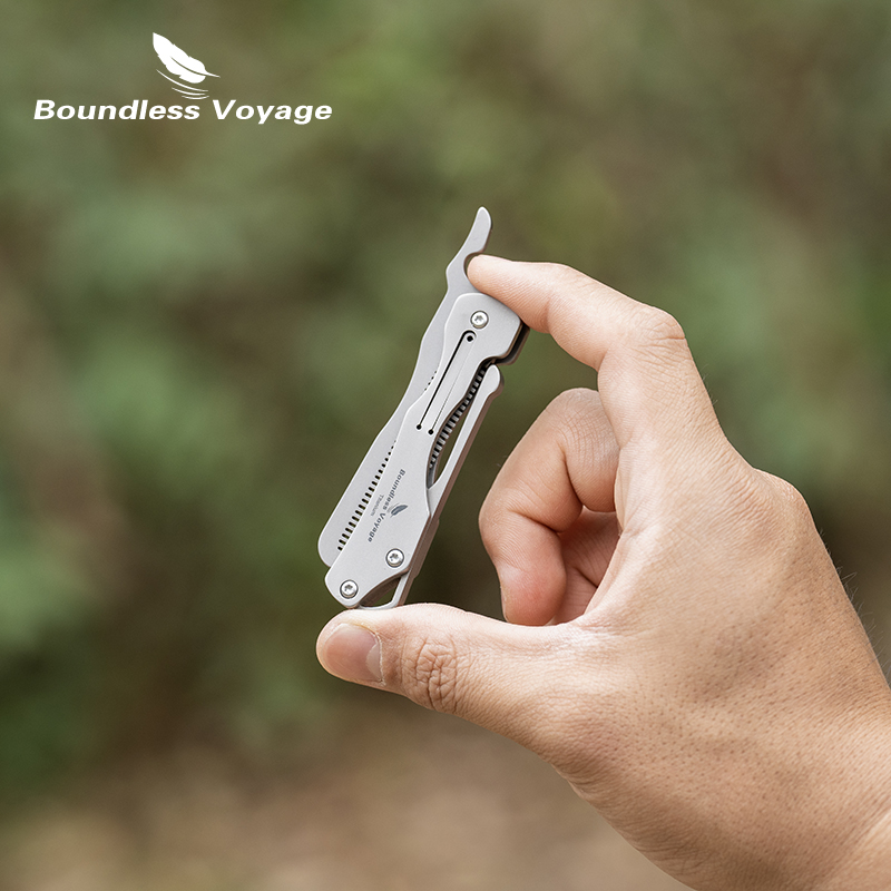 Boundless Voyage Folding Titan - مراجعة Comb Pocket Titanium وسعره