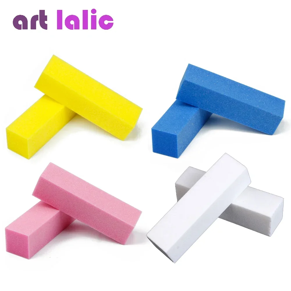 2Pcs Nail Buffer Blocks 4-Side - مراجعة Nail File Titanium وسعره