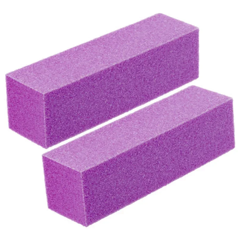 2Pcs Nail Buffer Blocks 4-Side - مراجعة Nail File Titanium وسعره