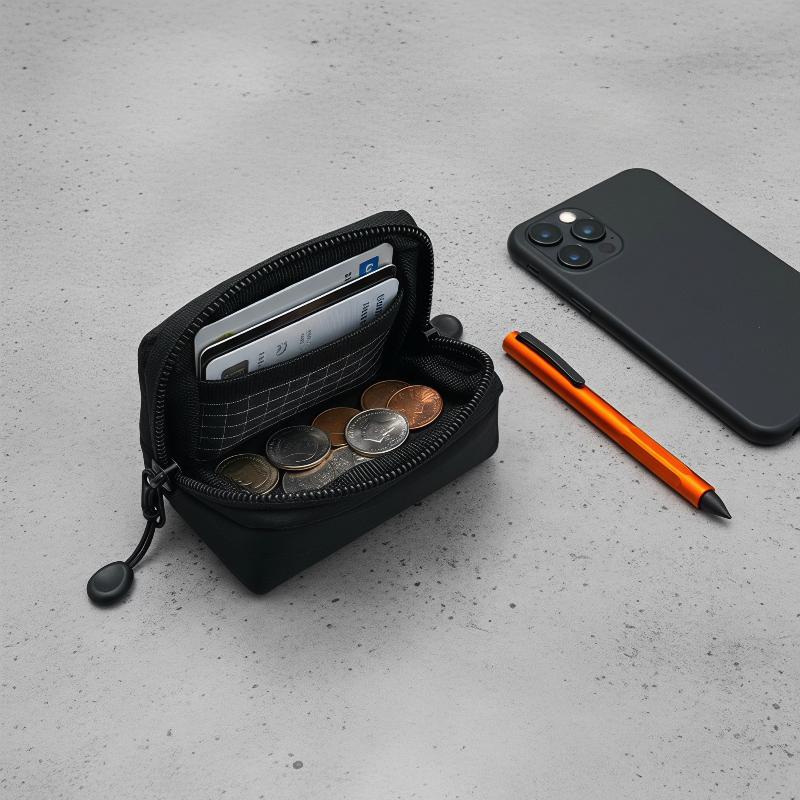 Mini EDC Polyester Pouch Porta - مراجعة Edc Carry Pocket Pouch وسعره