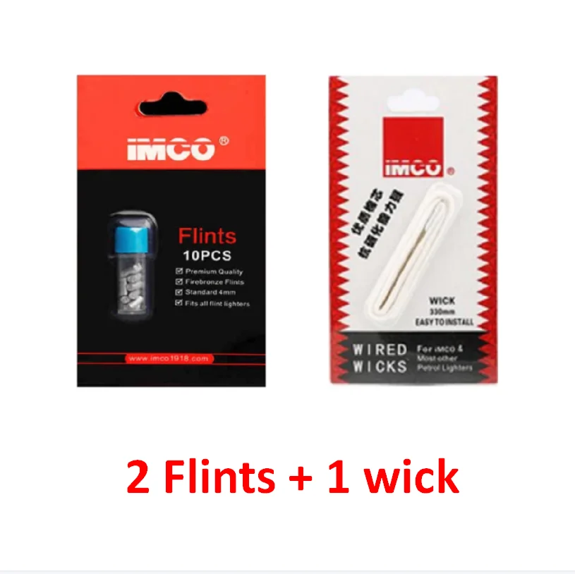 ( 2 pieces/lot ) Original IMCO - مراجعة Lighter Insert Zippo وسعره