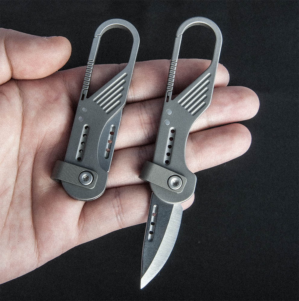 Titanium Alloy Keychain Mini F - مراجعة Edc Carry Essentials وسعره