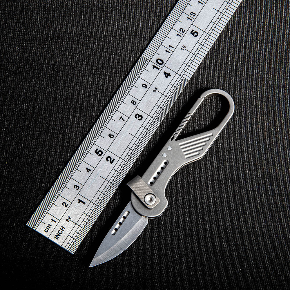 Titanium Alloy Keychain Mini F - مراجعة Edc Carry Essentials وسعره