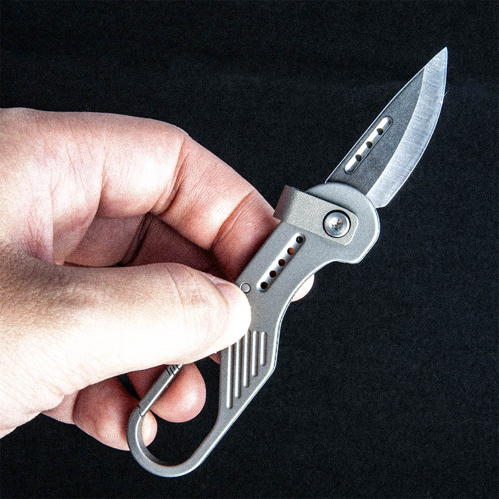 Titanium Alloy Keychain Mini F - مراجعة Edc Carry Essentials وسعره