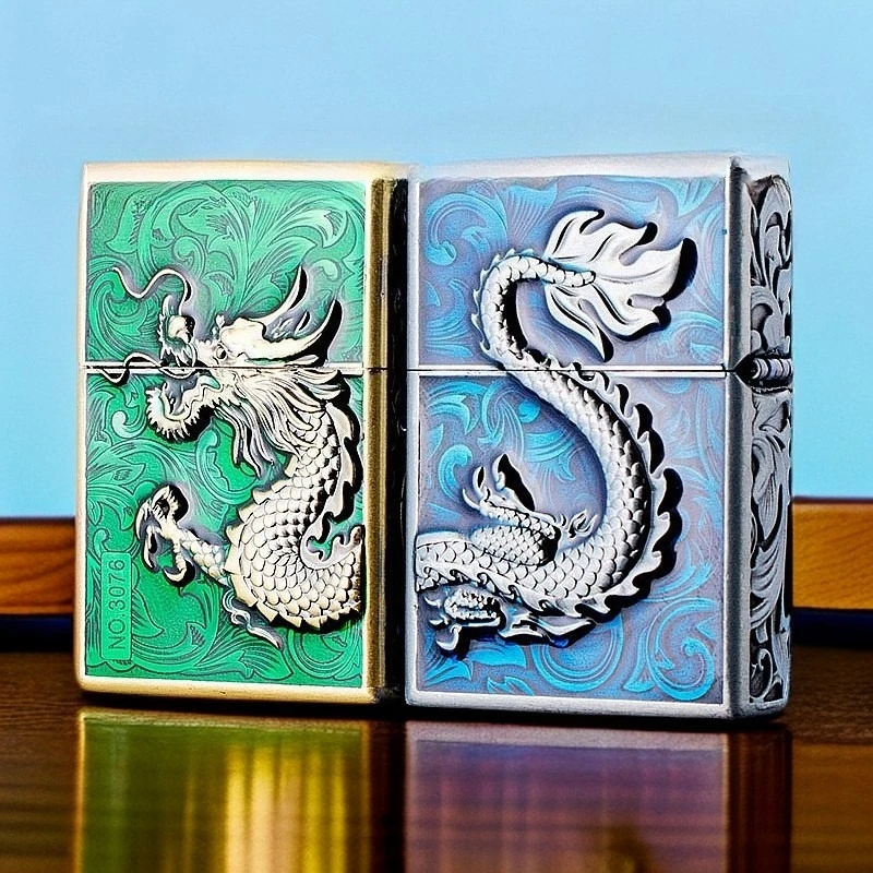 ZORRO's New Exquisite Embossed - مراجعة Lighter Insert Zippo وسعره