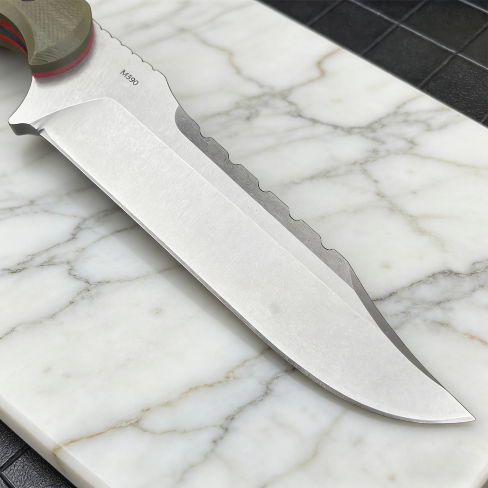 Multi-purpose Full Tang Fixed  - مراجعة Edc Carry Fixed Blade Knife وسعره