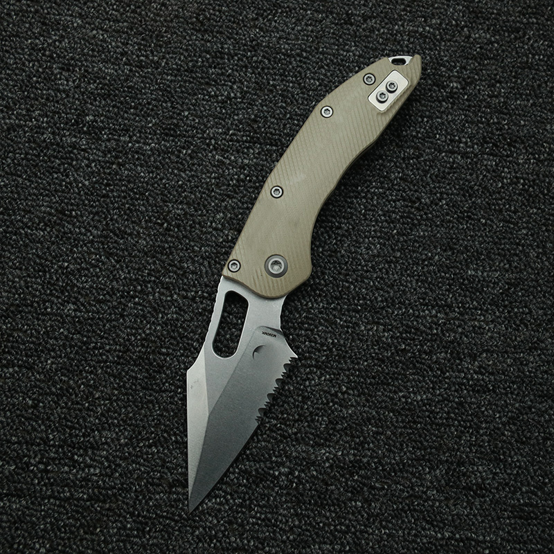 LEMIFSHE  Manual Stitch Textur - مراجعة Edc Carry Pocket Knife وسعره