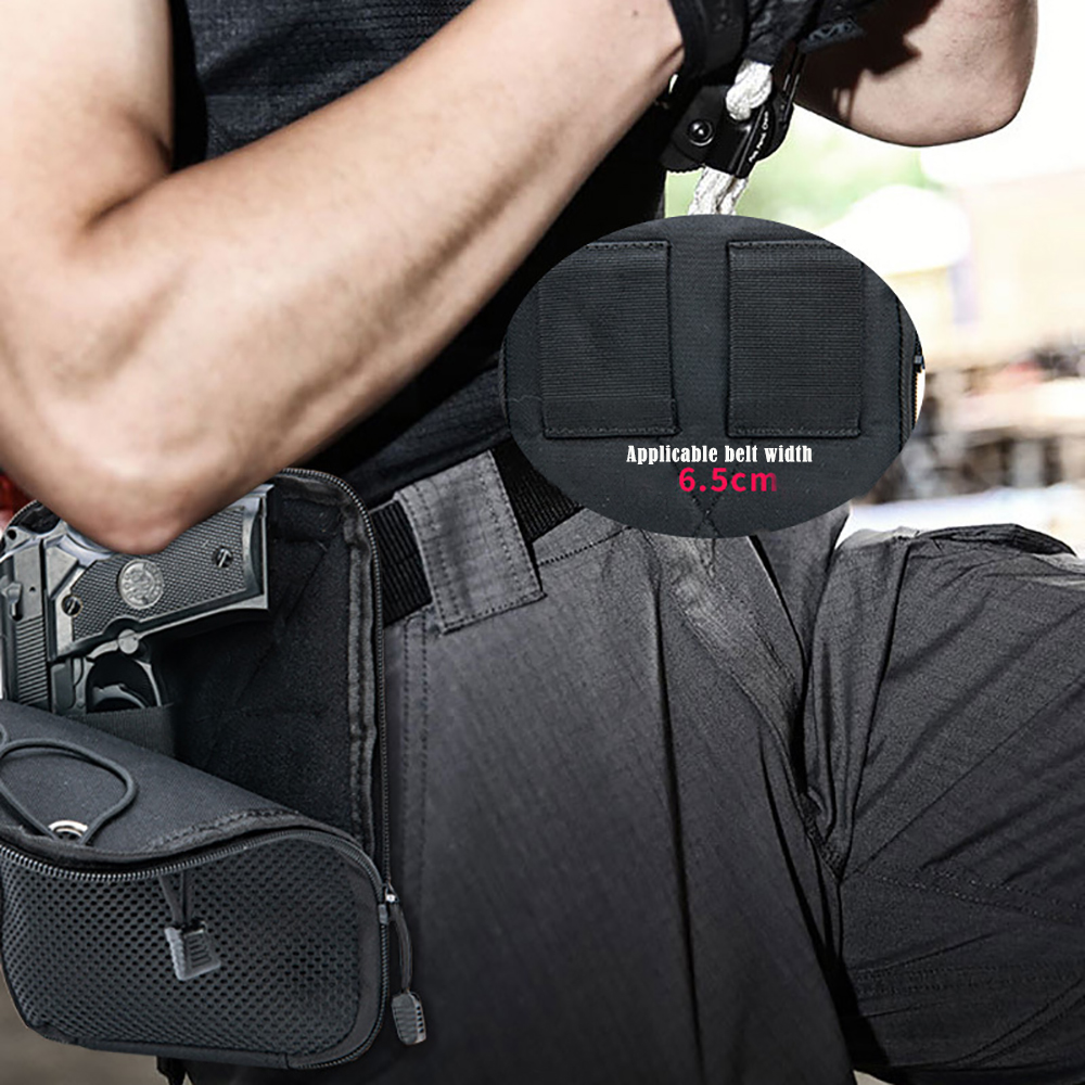 Molle Outdoor Tactical Conceal - مراجعة Edc Concealed Carry Fanny Pack وسعره