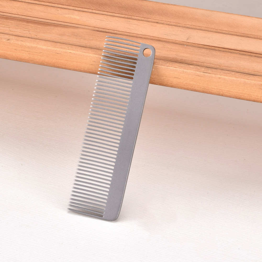 Titanium Comb  Portable Campin - مراجعة Comb Pocket Titanium وسعره