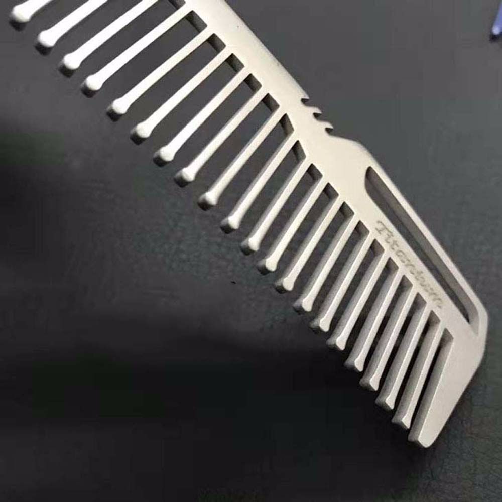 Super Light Portable EDC Outdo - مراجعة Comb Pocket Titanium وسعره