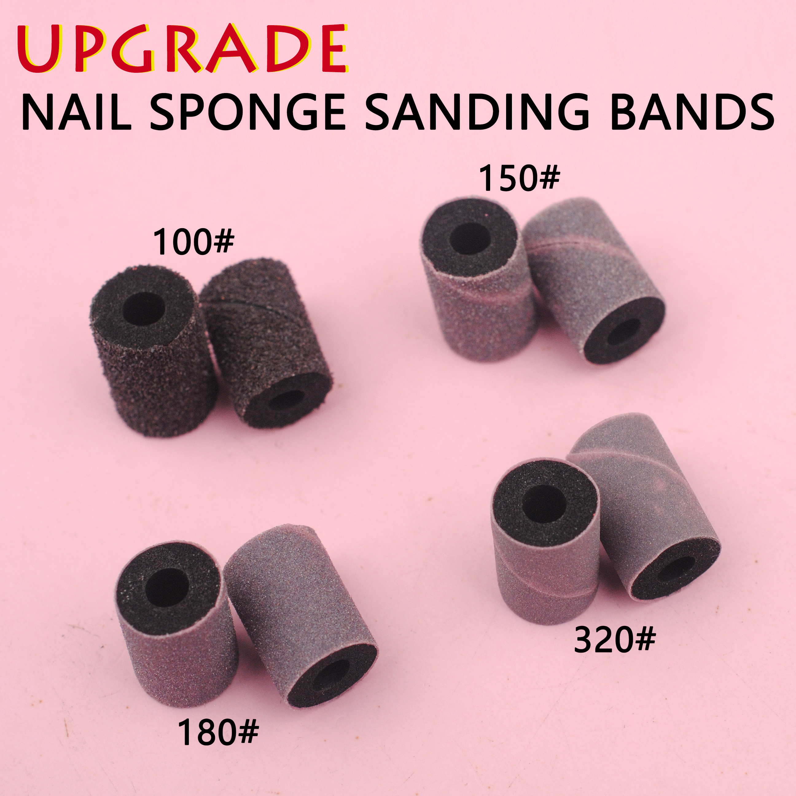 Nail Drill Buffer Bands,Soft S - مراجعة Nail File Titanium وسعره