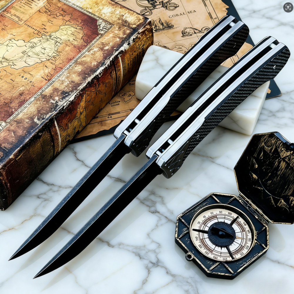 D2 Steel Folding Knife with Ca - مراجعة Edc Carry Pocket Knife وسعره