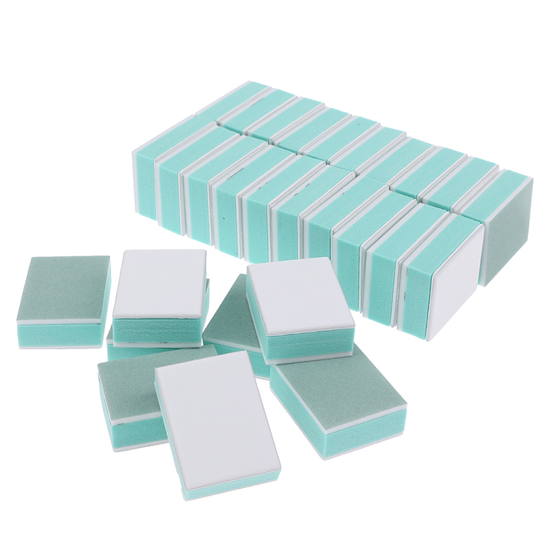 50 Pcs/lot Mini Nail Buffer Bl - مراجعة Nail File Titanium وسعره