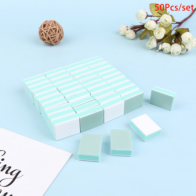 50 Pcs/lot Mini Nail Buffer Bl - مراجعة Nail File Titanium وسعره