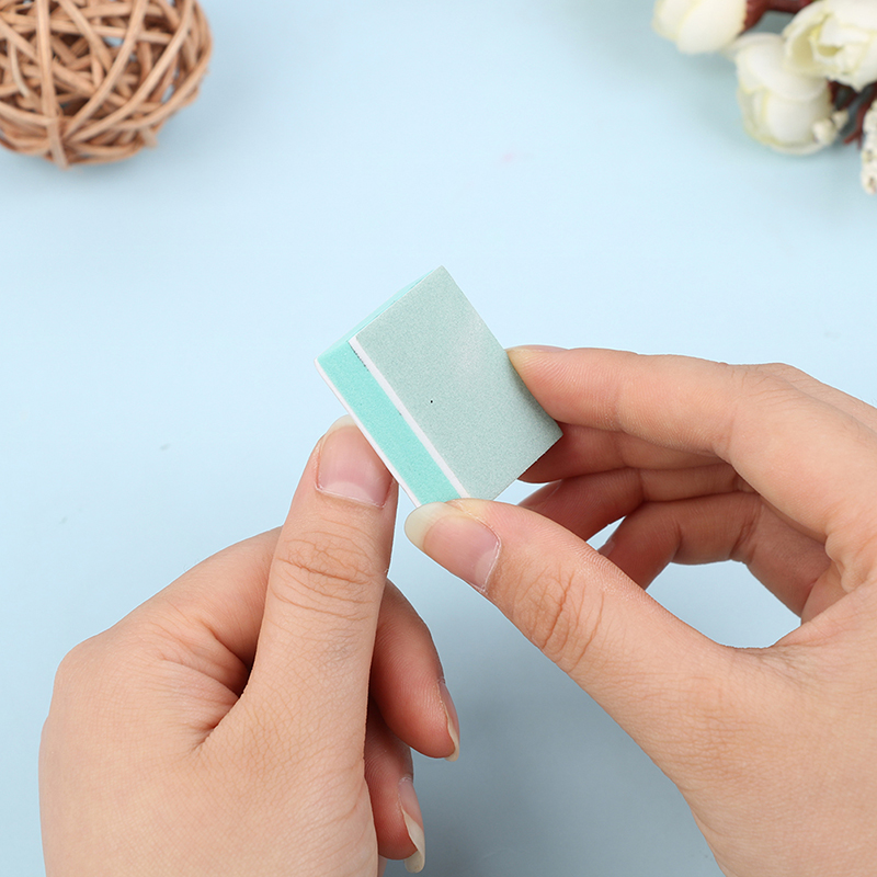 50 Pcs/lot Mini Nail Buffer Bl - مراجعة Nail File Titanium وسعره