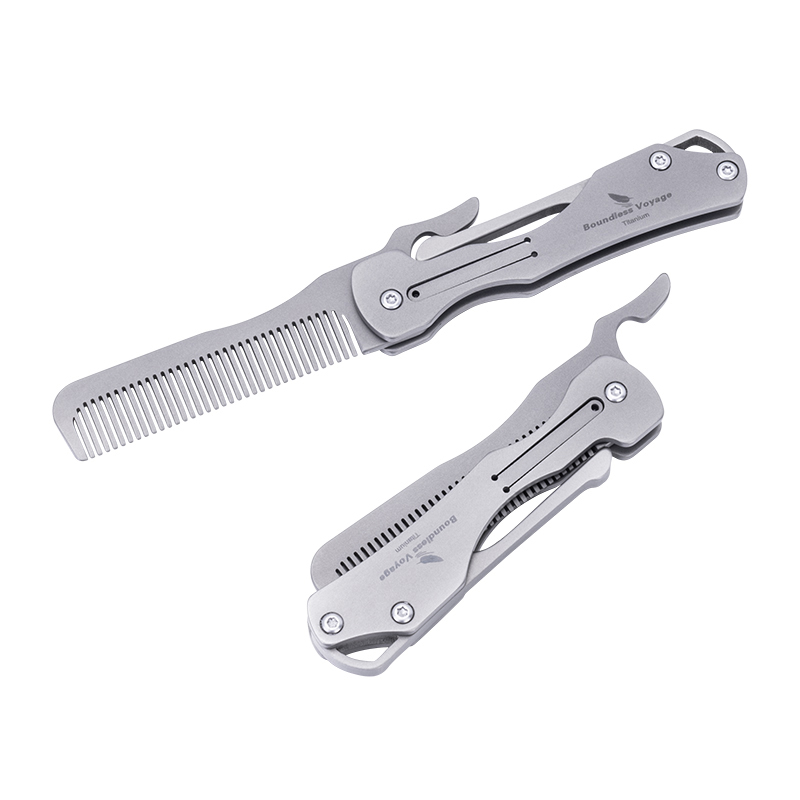 Boundless Voyage Titanium Comb - مراجعة Comb Pocket Titanium وسعره