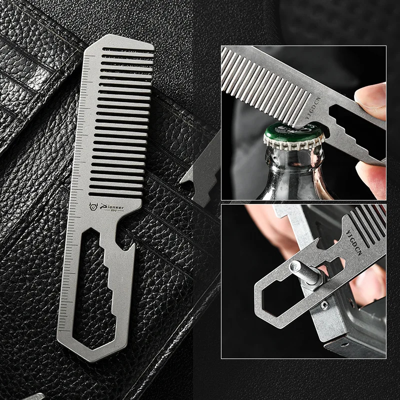 New Titanium Alloy Comb Multi  - مراجعة Comb Pocket Titanium وسعره