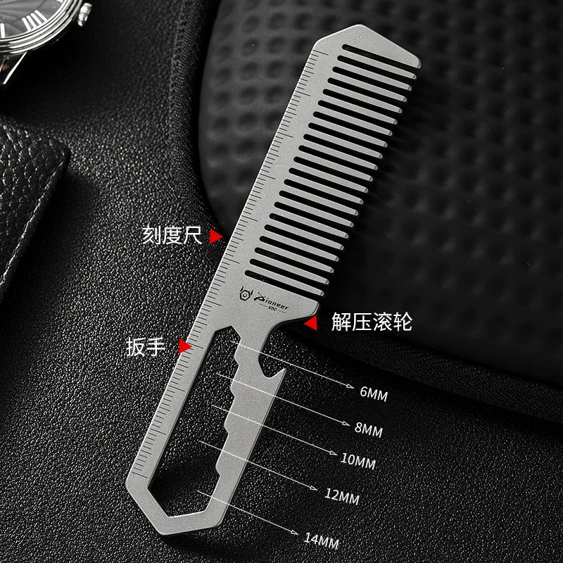 New Titanium Alloy Comb Multi  - مراجعة Comb Pocket Titanium وسعره