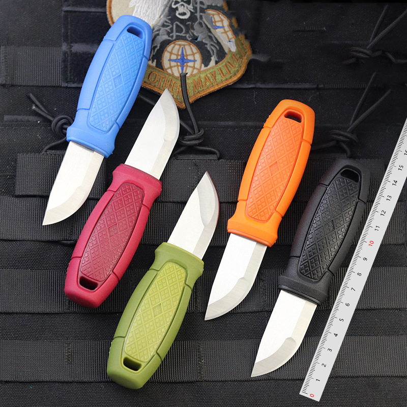1PC Compact Outdoor Adventure  - مراجعة Edc Carry Fixed Blade Knife وسعره