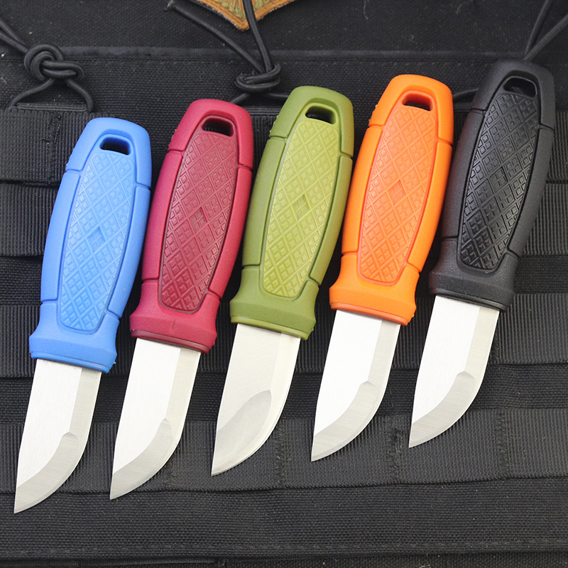 1PC Compact Outdoor Adventure  - مراجعة Edc Carry Fixed Blade Knife وسعره