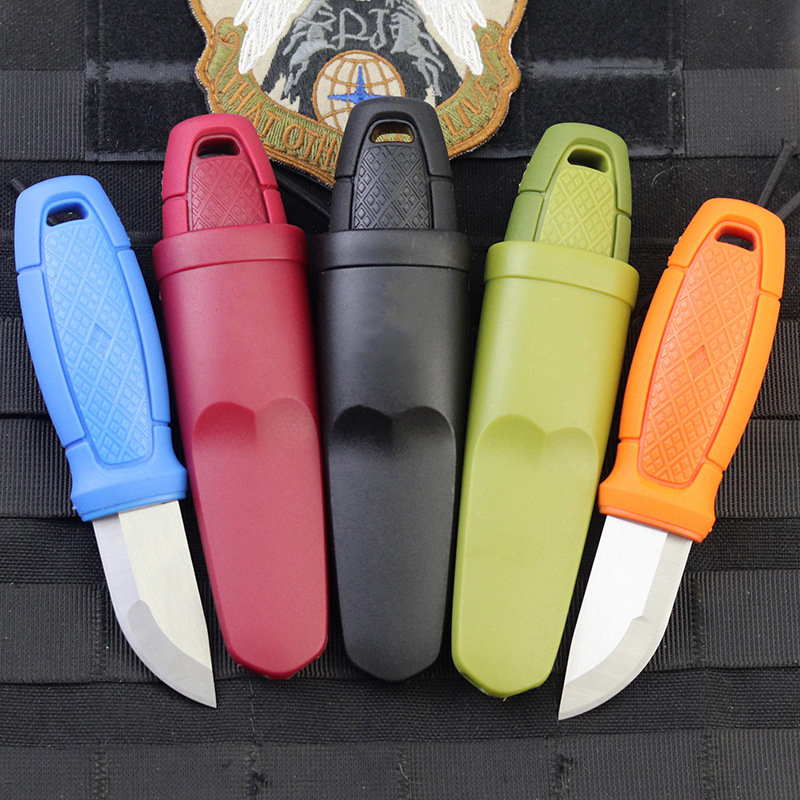 1PC Compact Outdoor Adventure  - مراجعة Edc Carry Fixed Blade Knife وسعره
