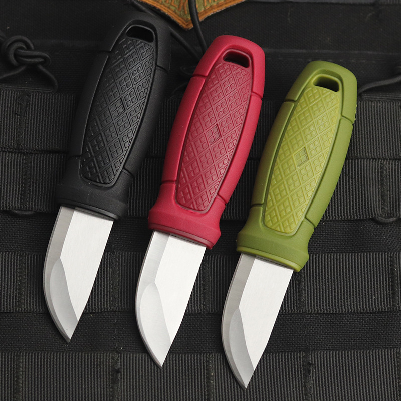 1PC Compact Outdoor Adventure  - مراجعة Edc Carry Fixed Blade Knife وسعره