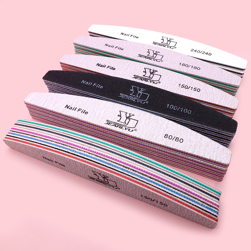 5Pcs Nail File Set Mix Color P - مراجعة Nail File Titanium وسعره
