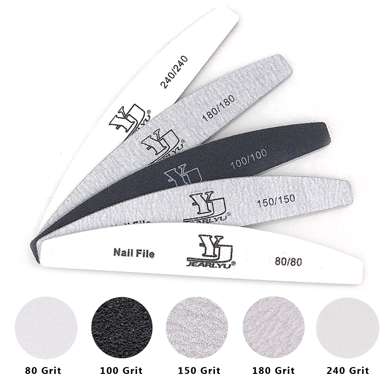 5Pcs Nail File Set Mix Color P - مراجعة Nail File Titanium وسعره
