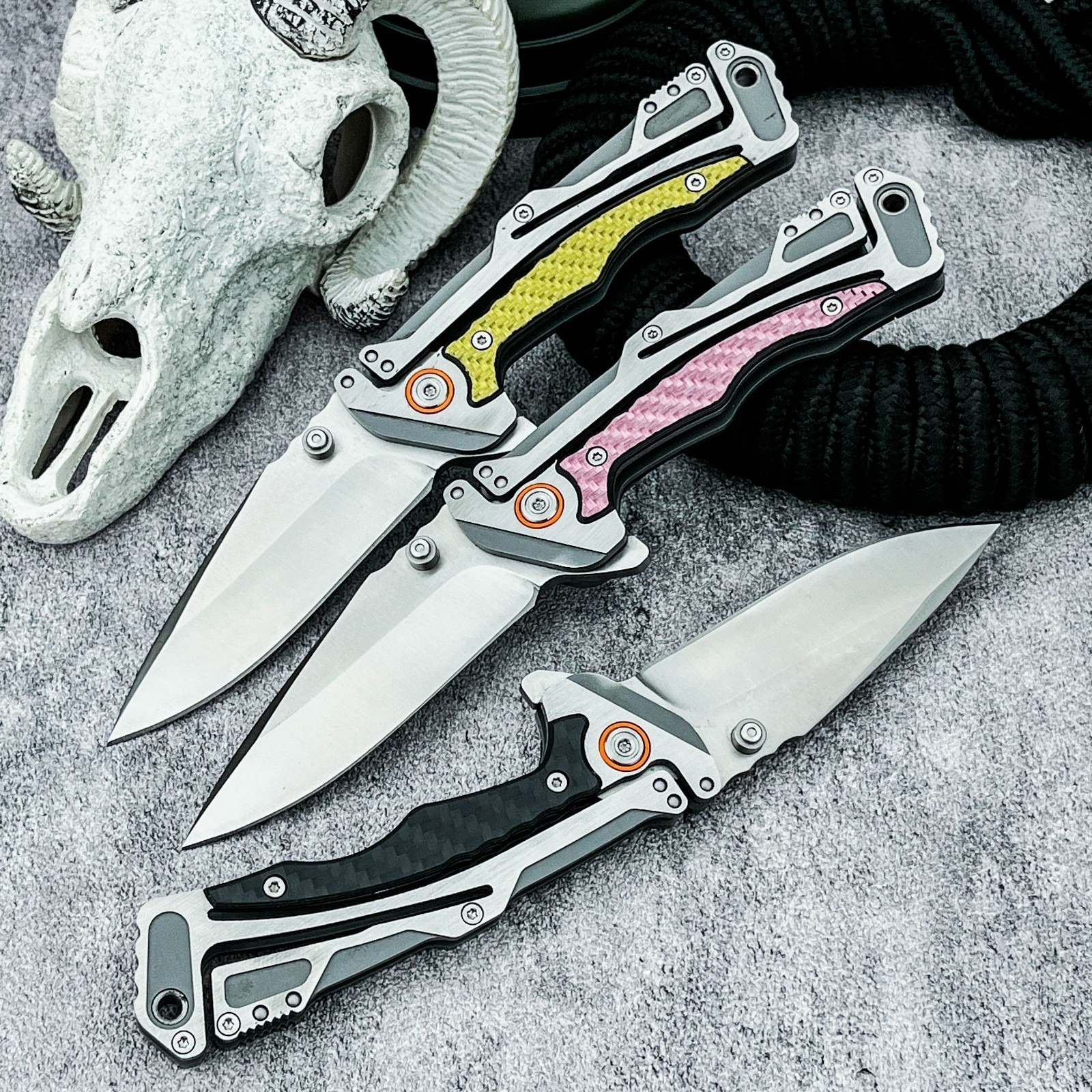 High Quality 5190CF Pocket Fol - مراجعة Edc Carry Pocket Knife وسعره