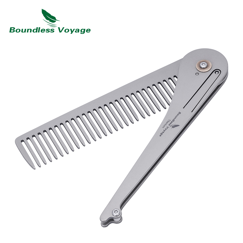 Boundless Voyage Titanium Fold - مراجعة Comb Pocket Titanium وسعره
