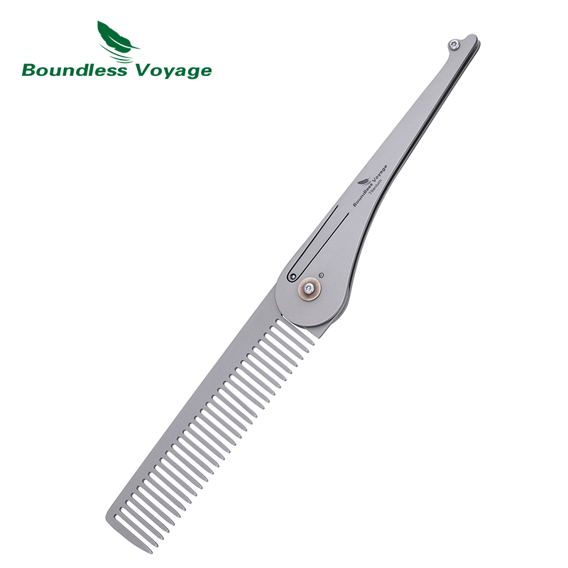 Boundless Voyage Titanium Fold - مراجعة Comb Pocket Titanium وسعره