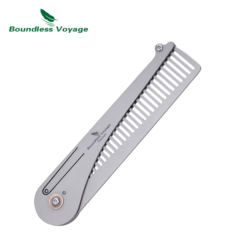 Boundless Voyage Titanium Fold - مراجعة Comb Pocket Titanium وسعره