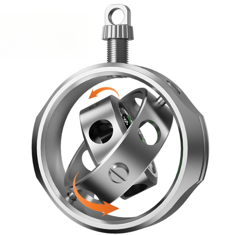 MINI Compass Fingertip Fidget  - مراجعة Compass Keychain Mini وسعره