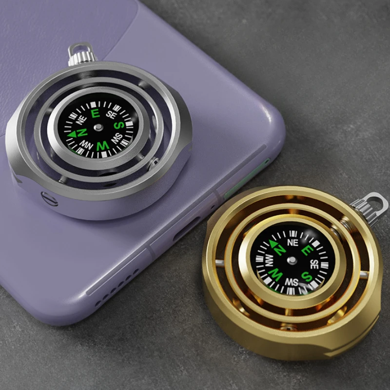 MINI Compass Fingertip Fidget  - مراجعة Compass Keychain Mini وسعره