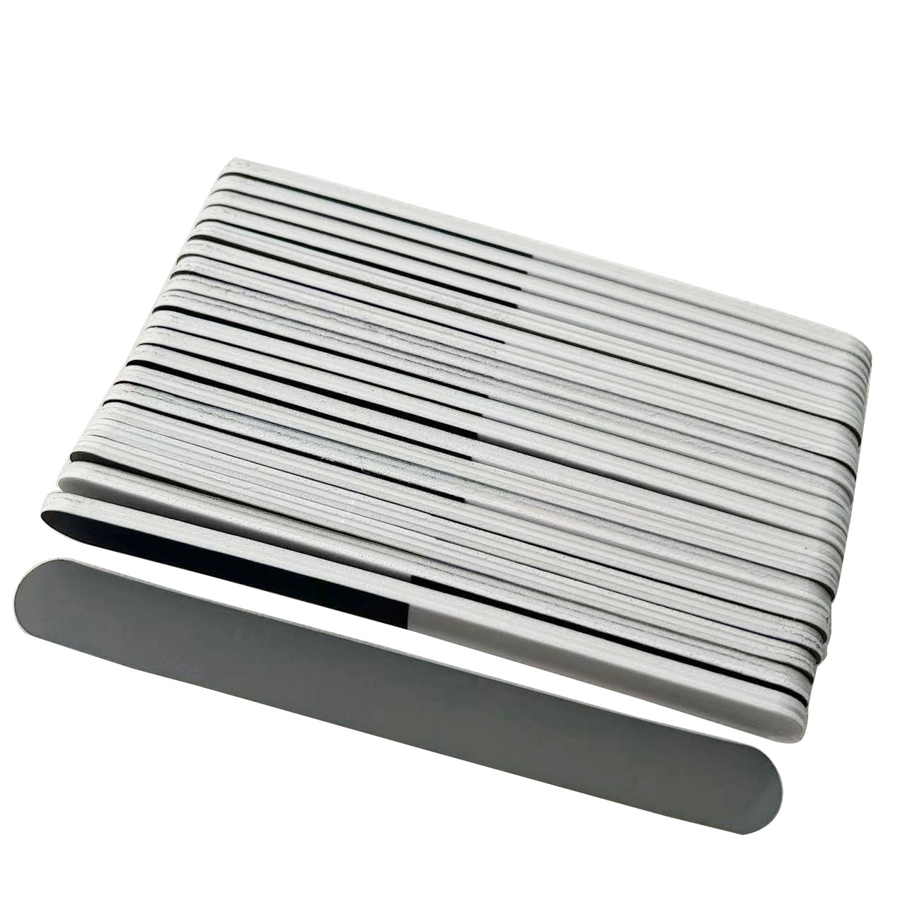 20 pcs/lot  3 step polishing f - مراجعة Nail File Titanium وسعره