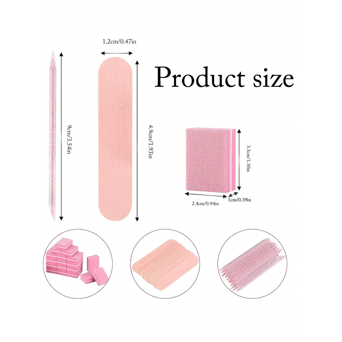 Manicure Kits, Individually Pa - مراجعة Nail File Titanium وسعره