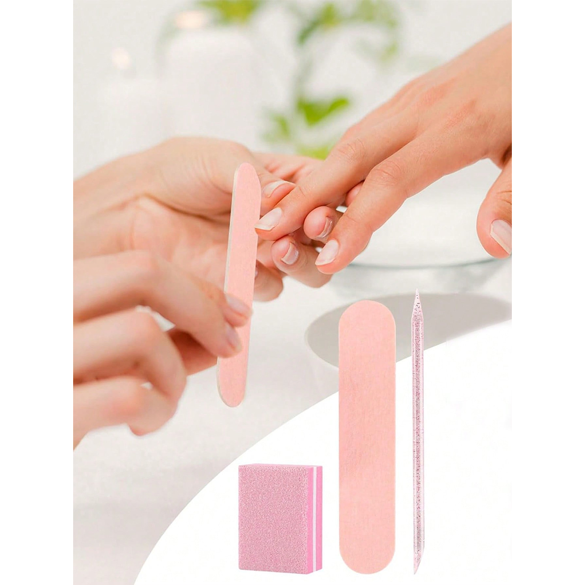 Manicure Kits, Individually Pa - مراجعة Nail File Titanium وسعره