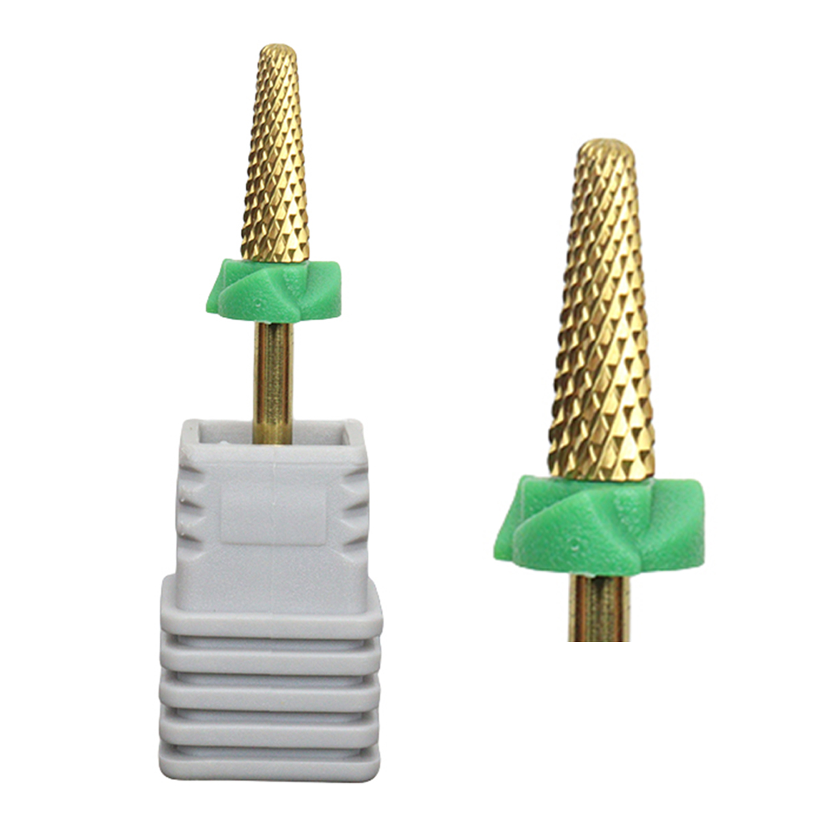 1Pcs Titanium Coated Tungsten  - مراجعة Nail File Titanium وسعره
