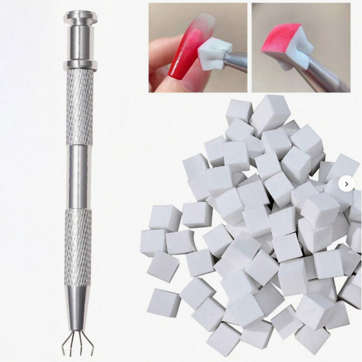1set 100pcs Nail care gradual  - مراجعة Nail File Titanium وسعره