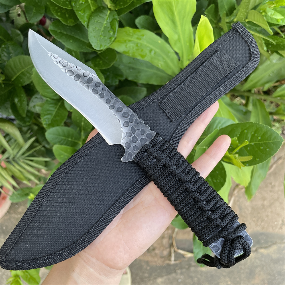 Forged 8cr13mov Blade Pocket k - مراجعة Edc Carry Fixed Blade Knife وسعره