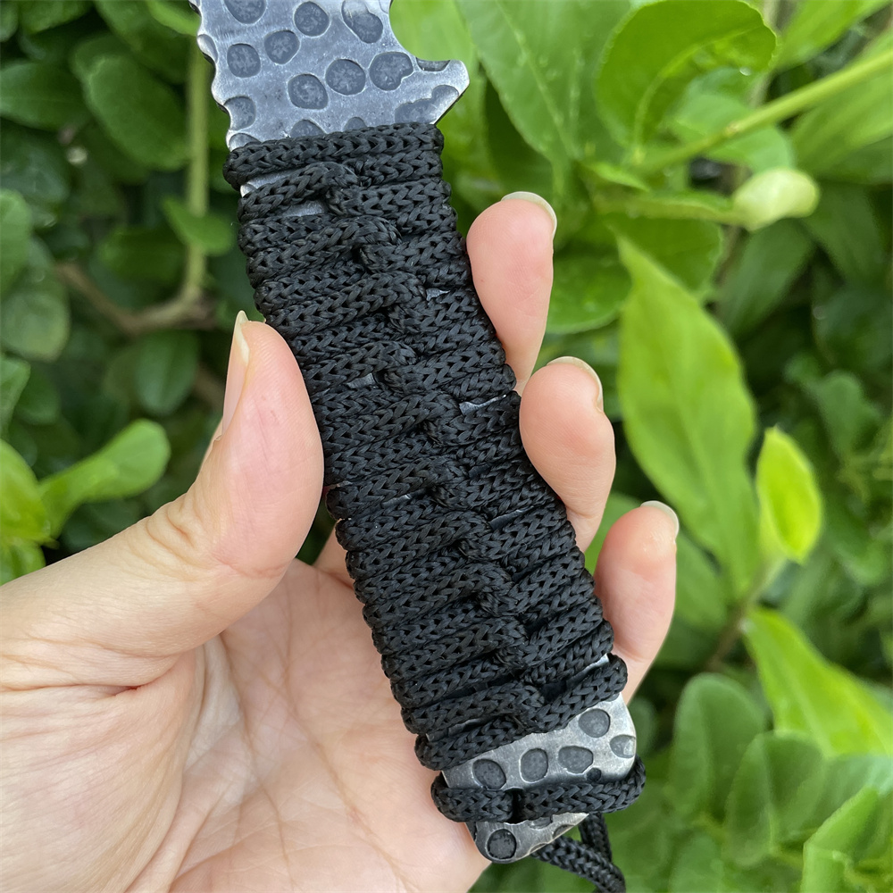 Forged 8cr13mov Blade Pocket k - مراجعة Edc Carry Fixed Blade Knife وسعره