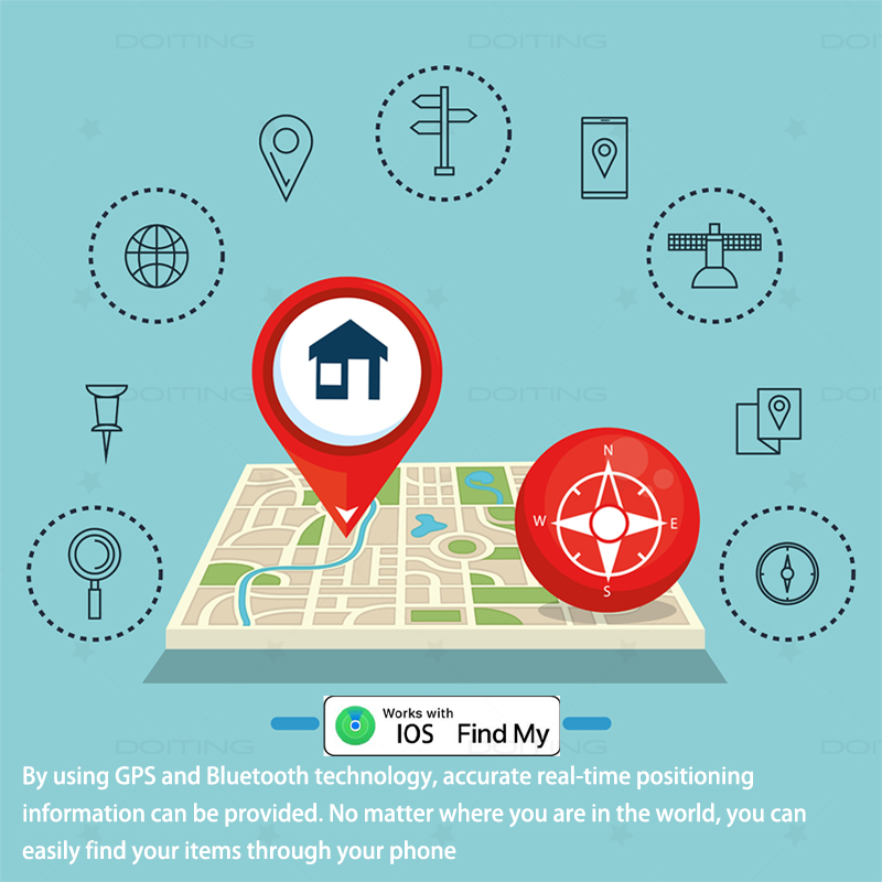 Mini Smart GPS Tracker Key Fin - مراجعة Compass Keychain Mini وسعره