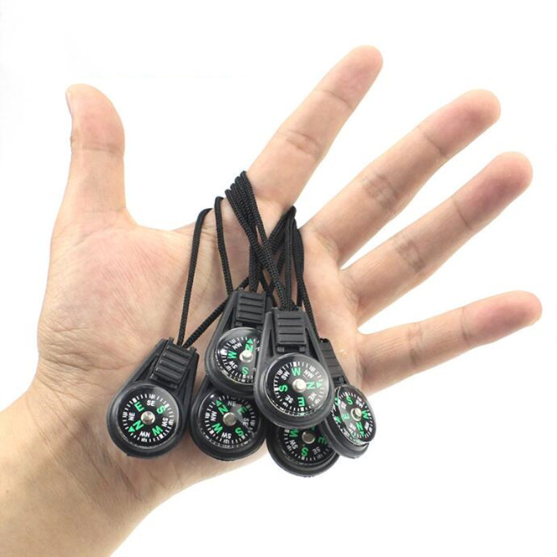 3pcs/Lot Portable Mini Compass - مراجعة Compass Keychain Mini وسعره