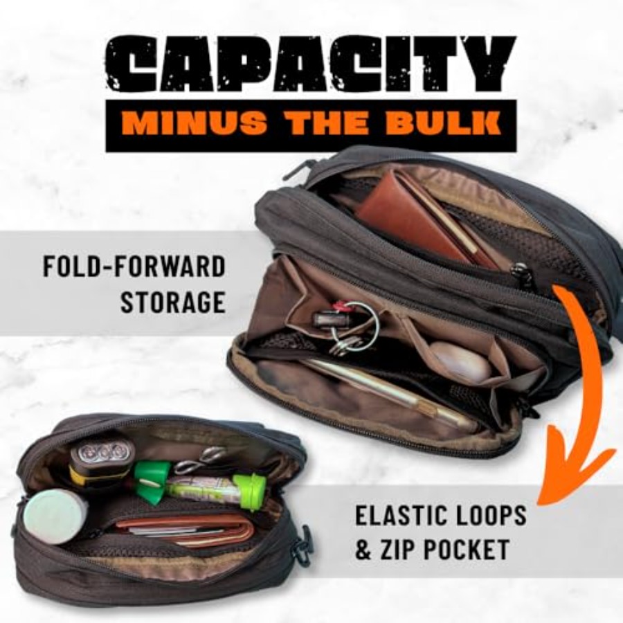 Tactical Fanny Pack for Men Co - مراجعة Edc Concealed Carry Fanny Pack وسعره