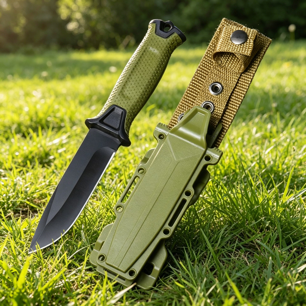 G1500 Outdoor Survival Fixed B - مراجعة Edc Carry Fixed Blade Knife وسعره