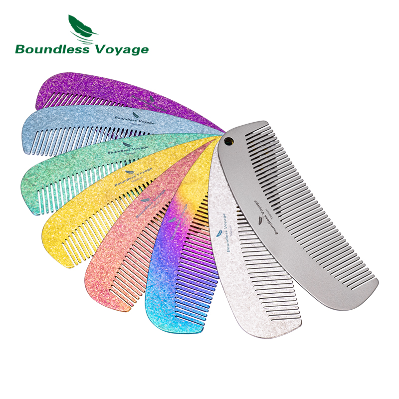 Boundless Voyage Titanium Hair - مراجعة Comb Pocket Titanium وسعره