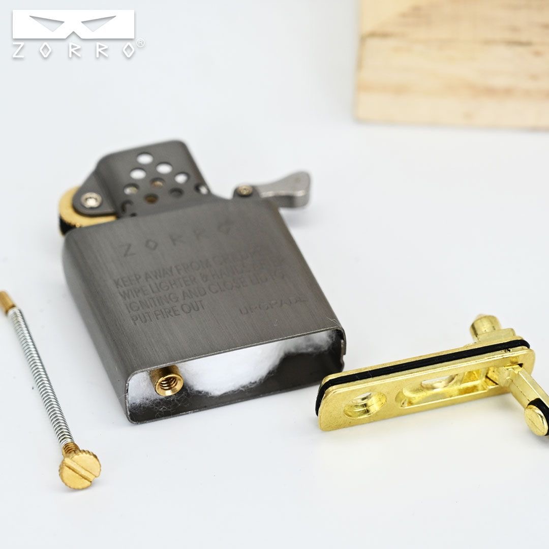 Zorro Titanium Insert Windproo - مراجعة Lighter Insert Zippo وسعره