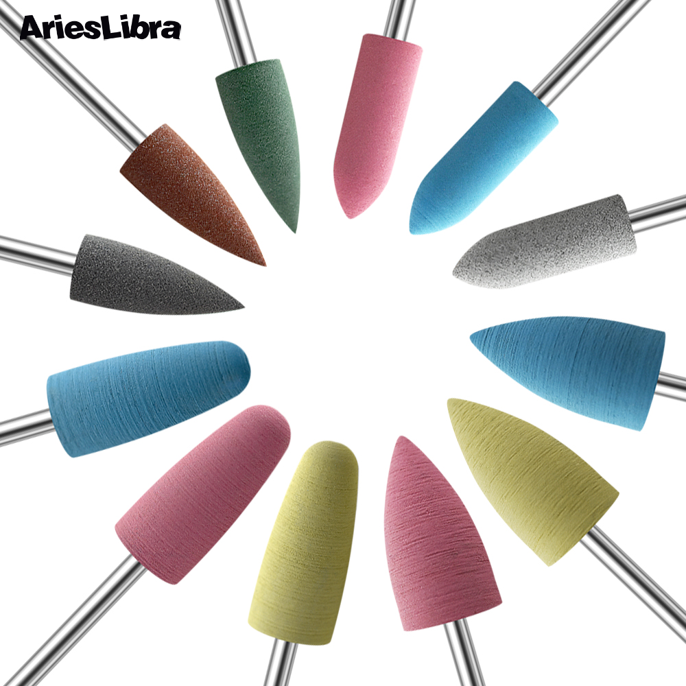 AriesLibra Rubber Nail Drill B - مراجعة Nail File Titanium وسعره