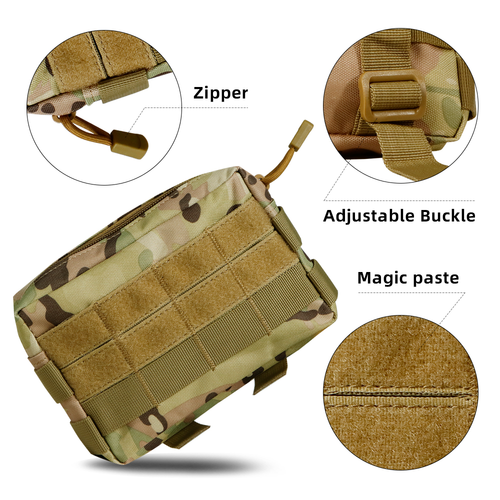 BOOIU Molle Pouches Tactical A - مراجعة Edc Carry Belt Pouch وسعره